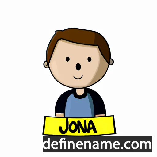 Jónás cartoon