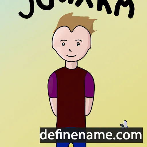 Joakim cartoon