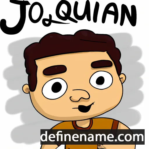 Joaquim cartoon