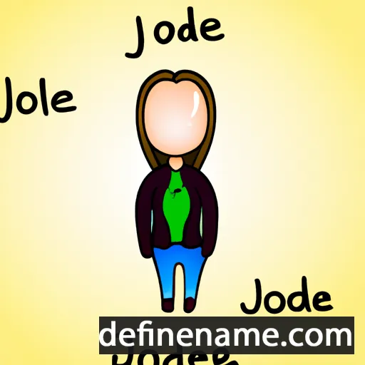 Jodene cartoon