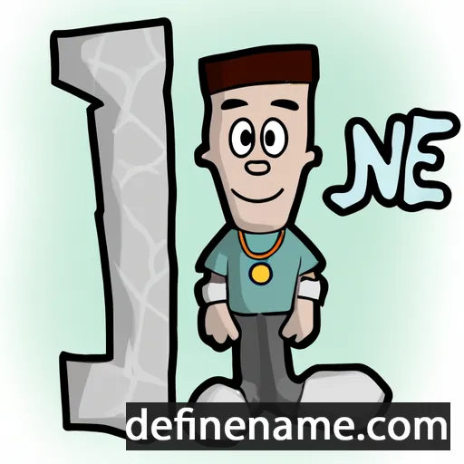 cartoon of the name Jone