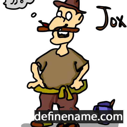 Joško cartoon