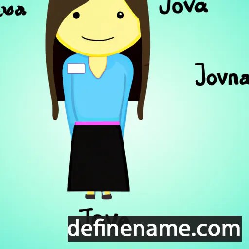 Jovana cartoon