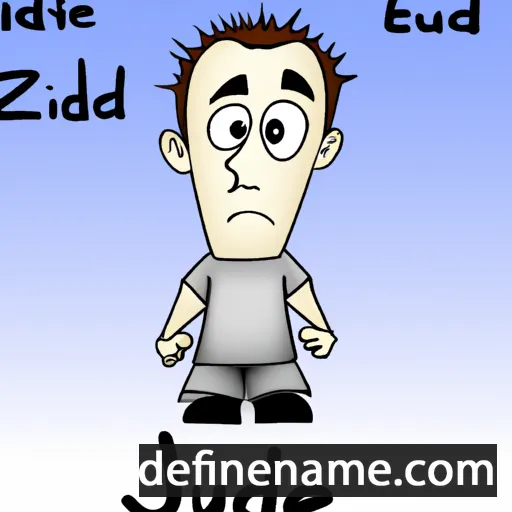 cartoon of the name Jude