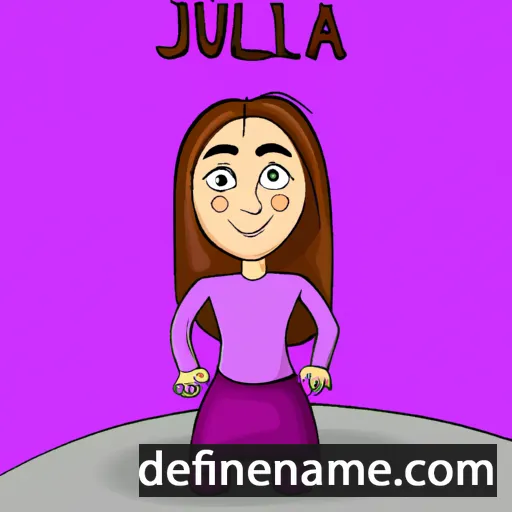 Juliya cartoon