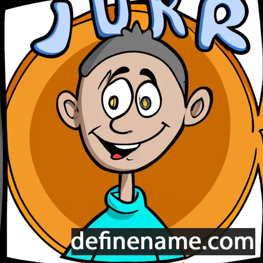 Juraj cartoon