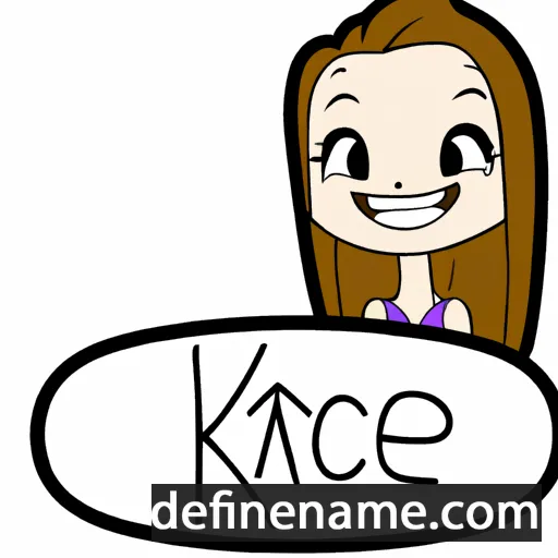 Kacie cartoon