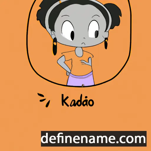 Kadiatou cartoon