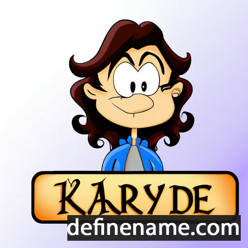 Kadriye cartoon