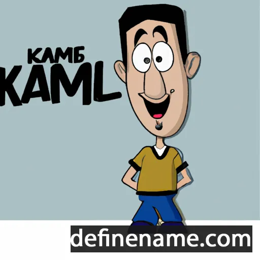 cartoon of the name Kamal