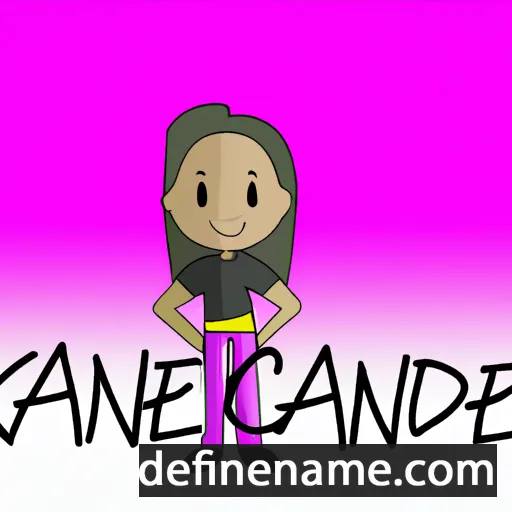 Kandace cartoon