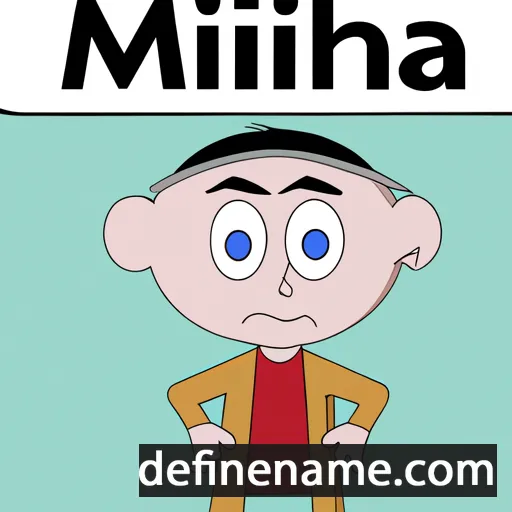 Mihaj cartoon