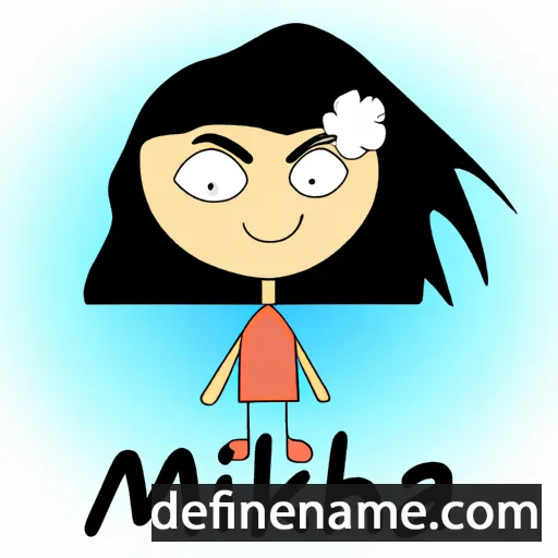 Mihika cartoon