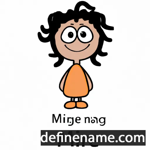 Mihrije cartoon