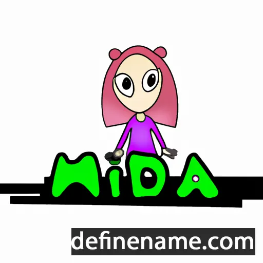 Miida cartoon