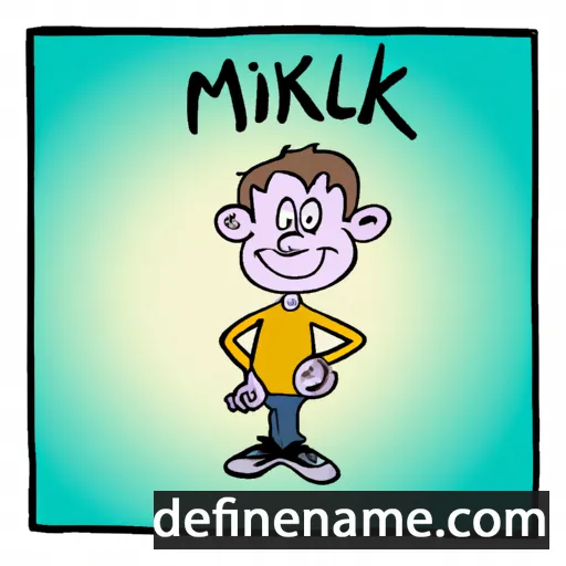 Miikael cartoon