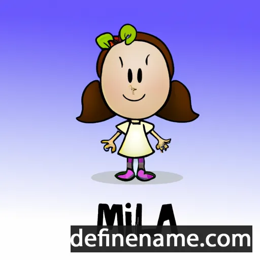 Miila cartoon