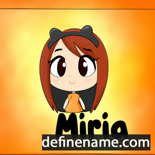 Miira cartoon