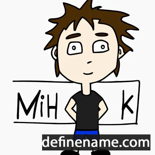 Mikah cartoon