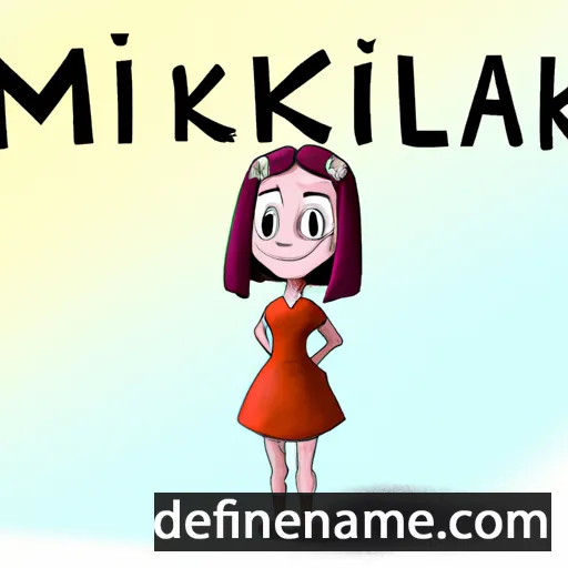 Mikalina cartoon