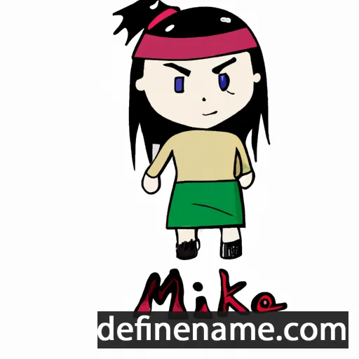 Mikane cartoon