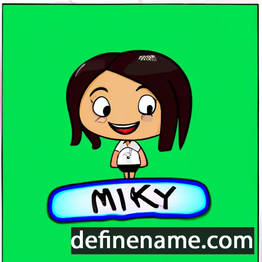 Mikay cartoon