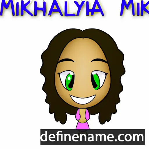 Mikaylah cartoon