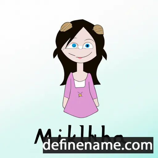 Mikhaela cartoon