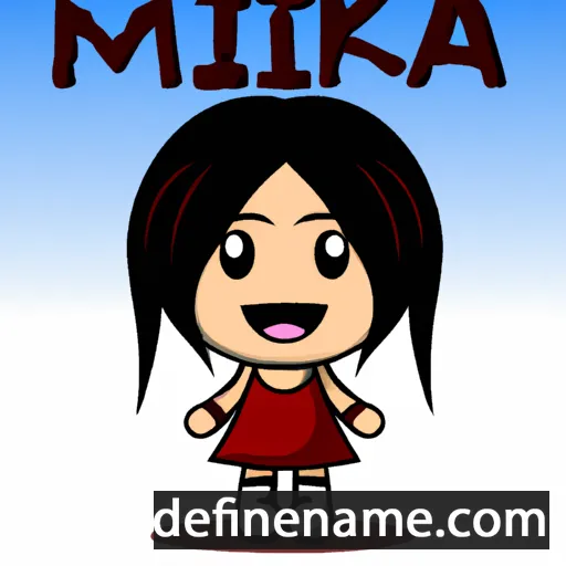 Mikira cartoon