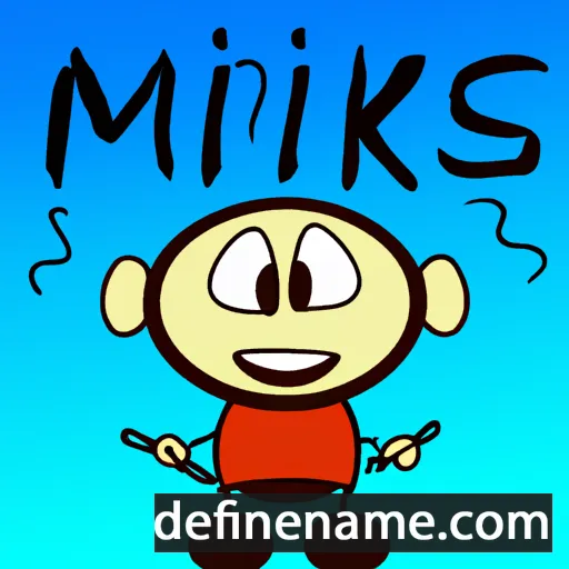 Mikis cartoon