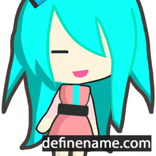 Mikuho cartoon