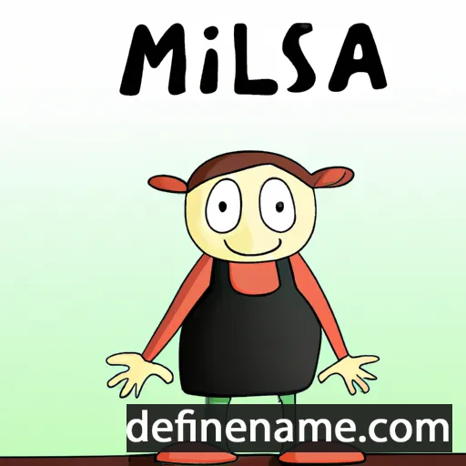 Milašin cartoon