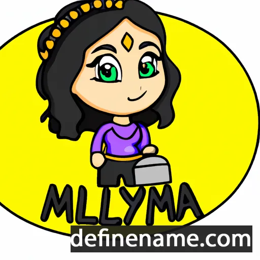 Milayna cartoon