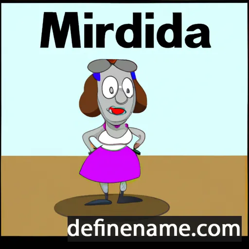 Mildreda cartoon