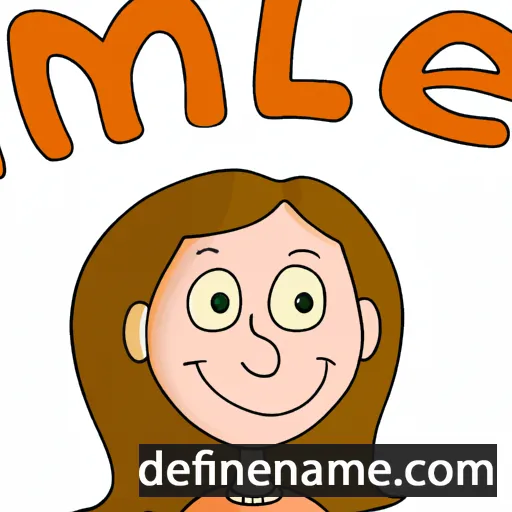 cartoon of the name Milea