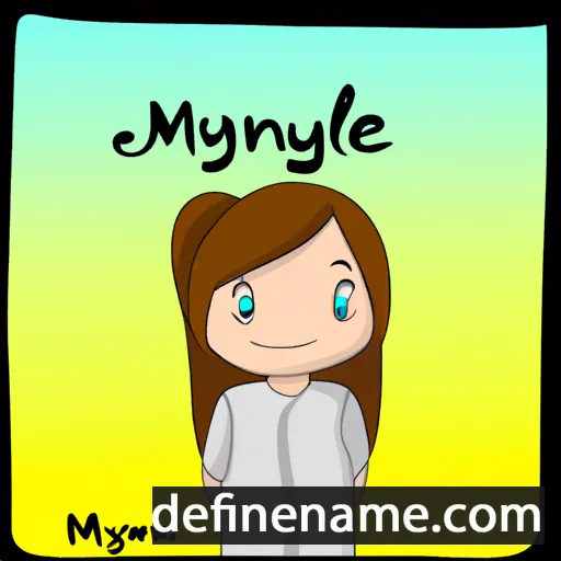 Mileyanne cartoon