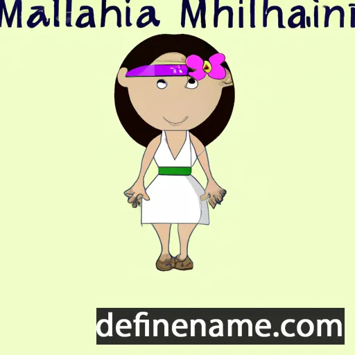 Mililani cartoon