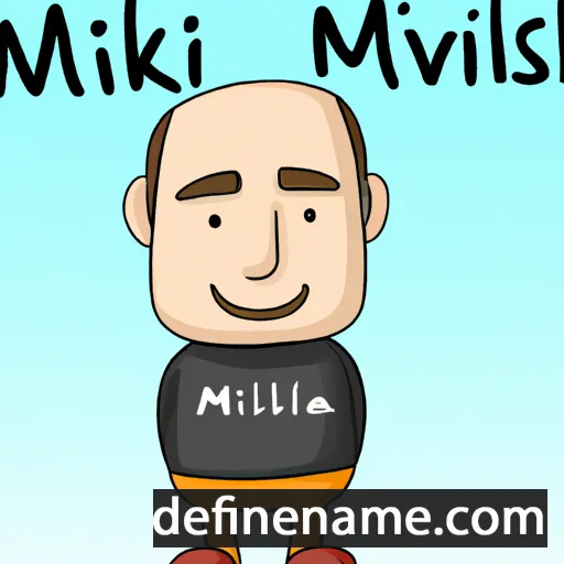 Milislav cartoon