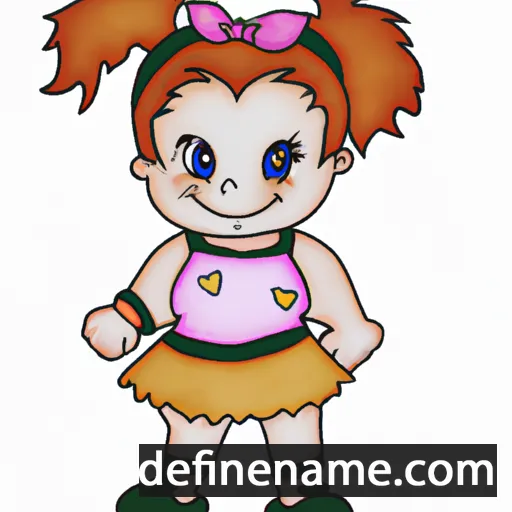 cartoon of the name Milly