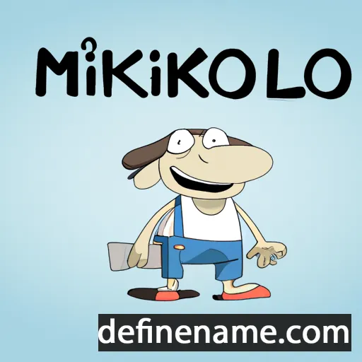 Milojko cartoon