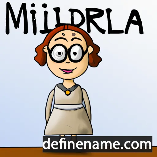 Miltreda cartoon