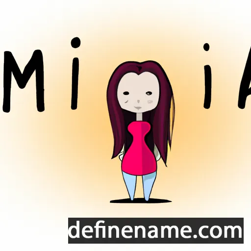 Mimina cartoon