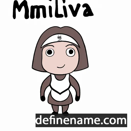 Minelauva cartoon