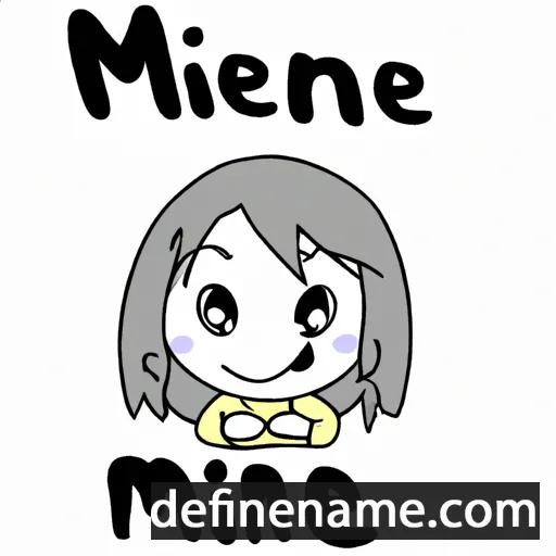 Minene cartoon