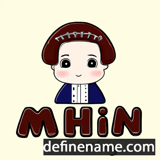 Min-hwa cartoon