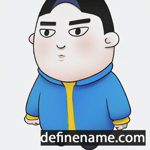 Min-jin cartoon