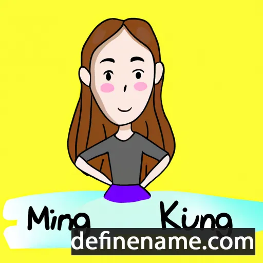 Min-young cartoon