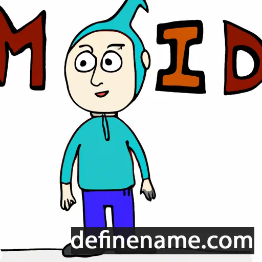 cartoon of the name Mirad