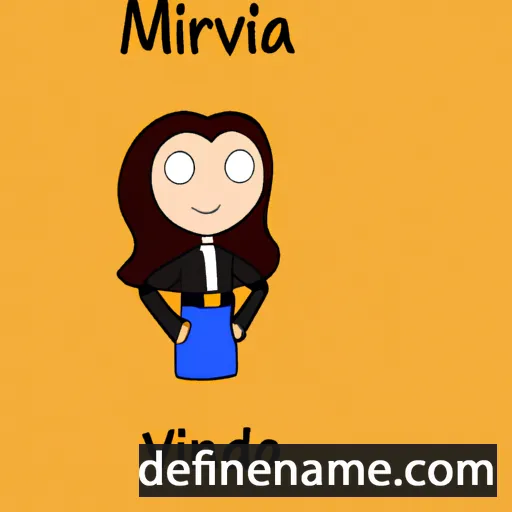 Miranova cartoon