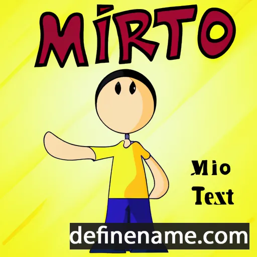 Mirato cartoon